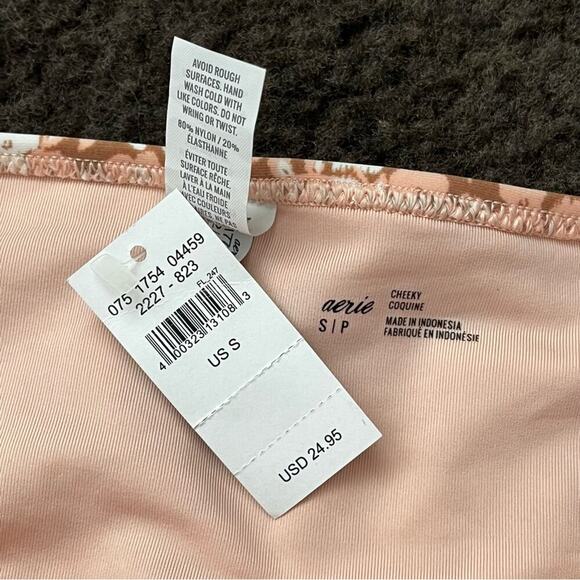 Aerie Floral Cheeky Bikini Bottom - Picture 3 of 4
